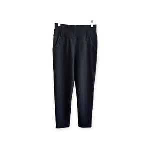 Women Gray Trouser Office Dress Pants Size M